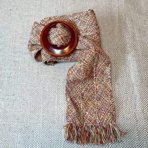 Vintage Boho Adjustable Fabric Belt Medium/Large